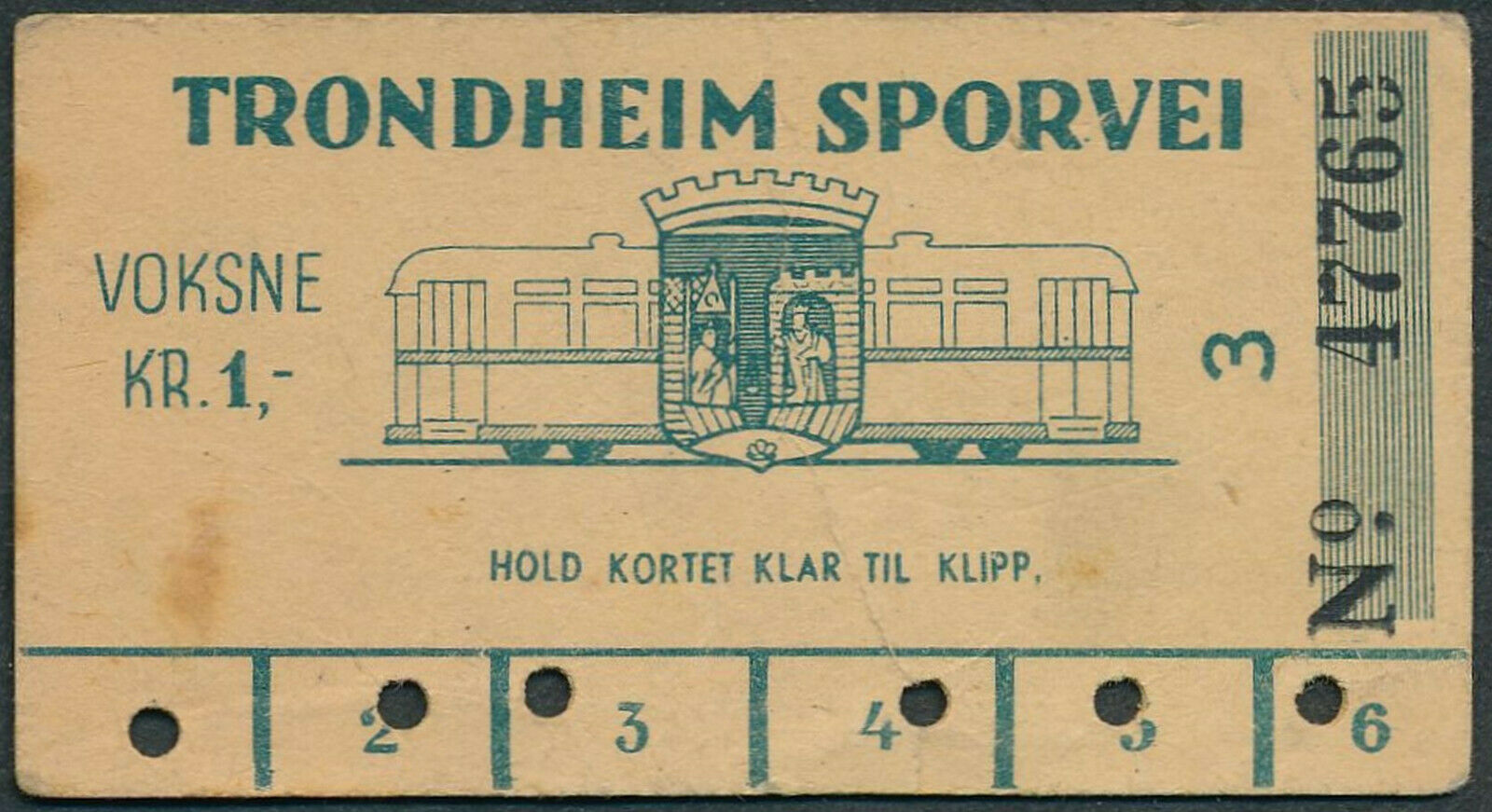 Frimerker stamps Trondhjems Sporvei Norwegian Tramway Parcel Stamps timbres-poste Briefmarken